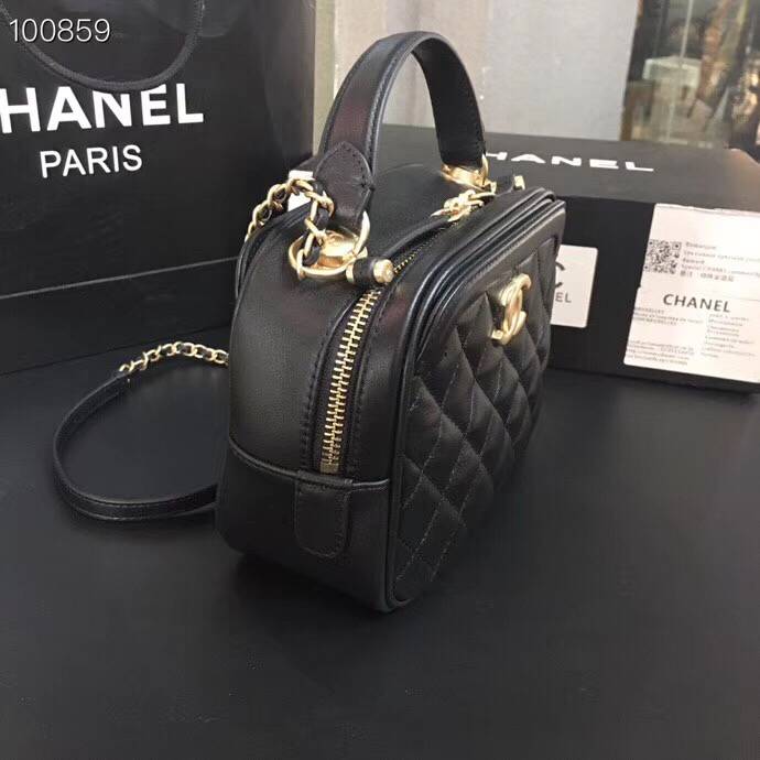 CHANELコピー バニティー バック ショルダー ブラック レッド ベージュA57905 Y83940 94305 - 商品画像 7