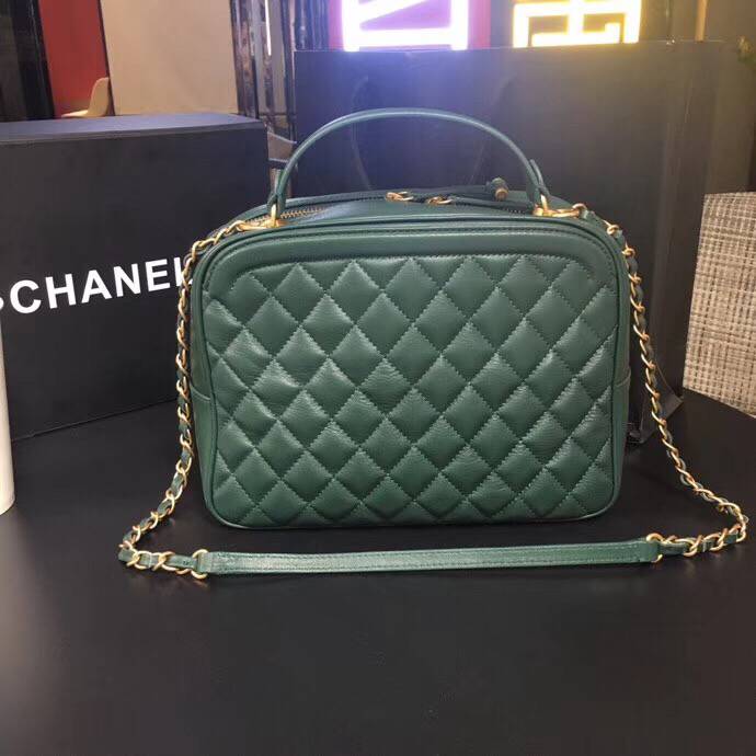 CHANELコピー バニティー バック ショルダー グリーン レッド ベージュ A57906 Y83940 94306 - 商品画像 8