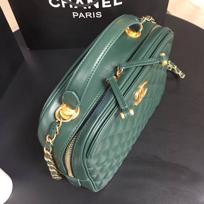 CHANELコピー バニティー バック ショルダー グリーン レッド ベージュ A57906 Y83940 94306 - 商品画像 5