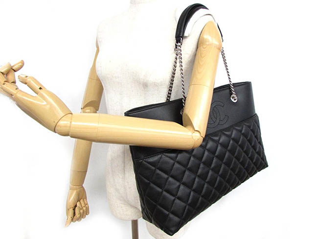 シャネルコピー CHANEL チェーントートバッグ ブラック レザー A652210 - 商品画像 1