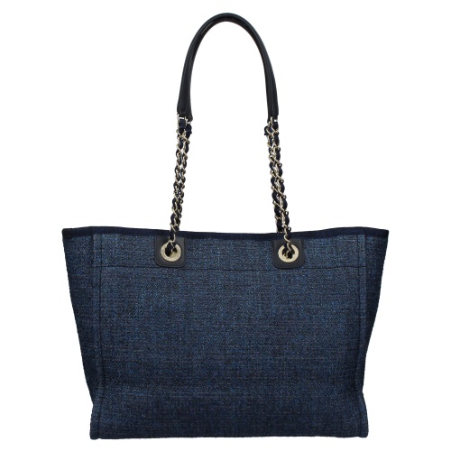 シャネルスーパーコピー CHANEL トートバッグ ドゥーヴィル ブルー A67001 Y33437 5B746 - 商品画像 4