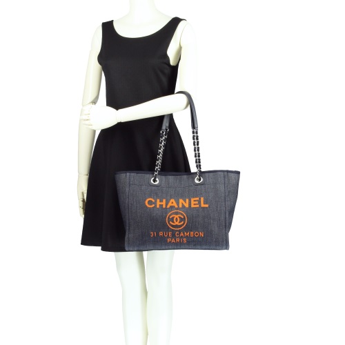 シャネルコピー CHANEL トートバッグ A67001 Y61180 C1954 ブルー/オレンジ ドーヴィルライン - 商品画像 1