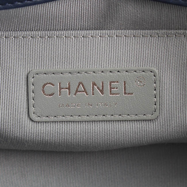 Chanelコピー ボーイシャネル チェーンショルダーバッグ 18番 A67085 ネイビー - 商品画像 5