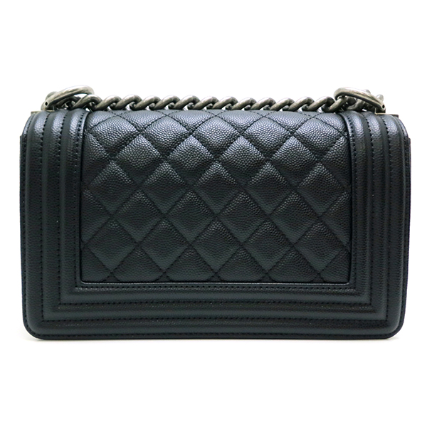 CHANELスーパーコピー シャネル ボーイ チェーン A67085 ショルダーバッグ キャビアスキン ブラック レディース - 商品画像 3