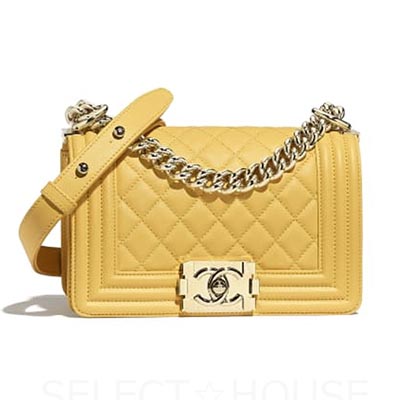 CHANELスーパーコピー シャネル 19Cクルーズコレクション BOY CHANEL スモール ハンドバッグ A67085 Y25569 5B642 - 商品画像 5