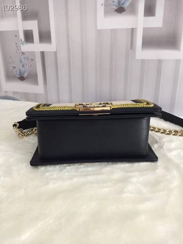CHANELスーパーコピー シャネル 19Cクルーズコレクション BOY CHANEL スモール ハンドバッグ A67085 Y84156 C5638 - 商品画像 5