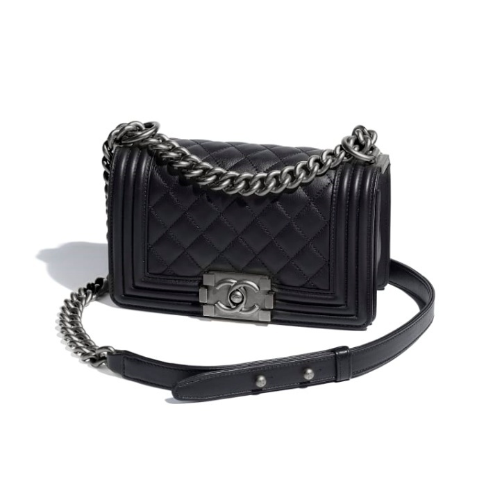 CHANELスーパーコピー シャネル BOY CHANEL スモール ハンドバッグ ブラック A67085 Y09953 94305 - 商品画像 2