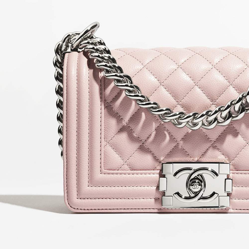 シャネル スーパーコピーBOY CHANEL スモール ハンドバッグ A67085 B15536 NU904 - 商品画像 8