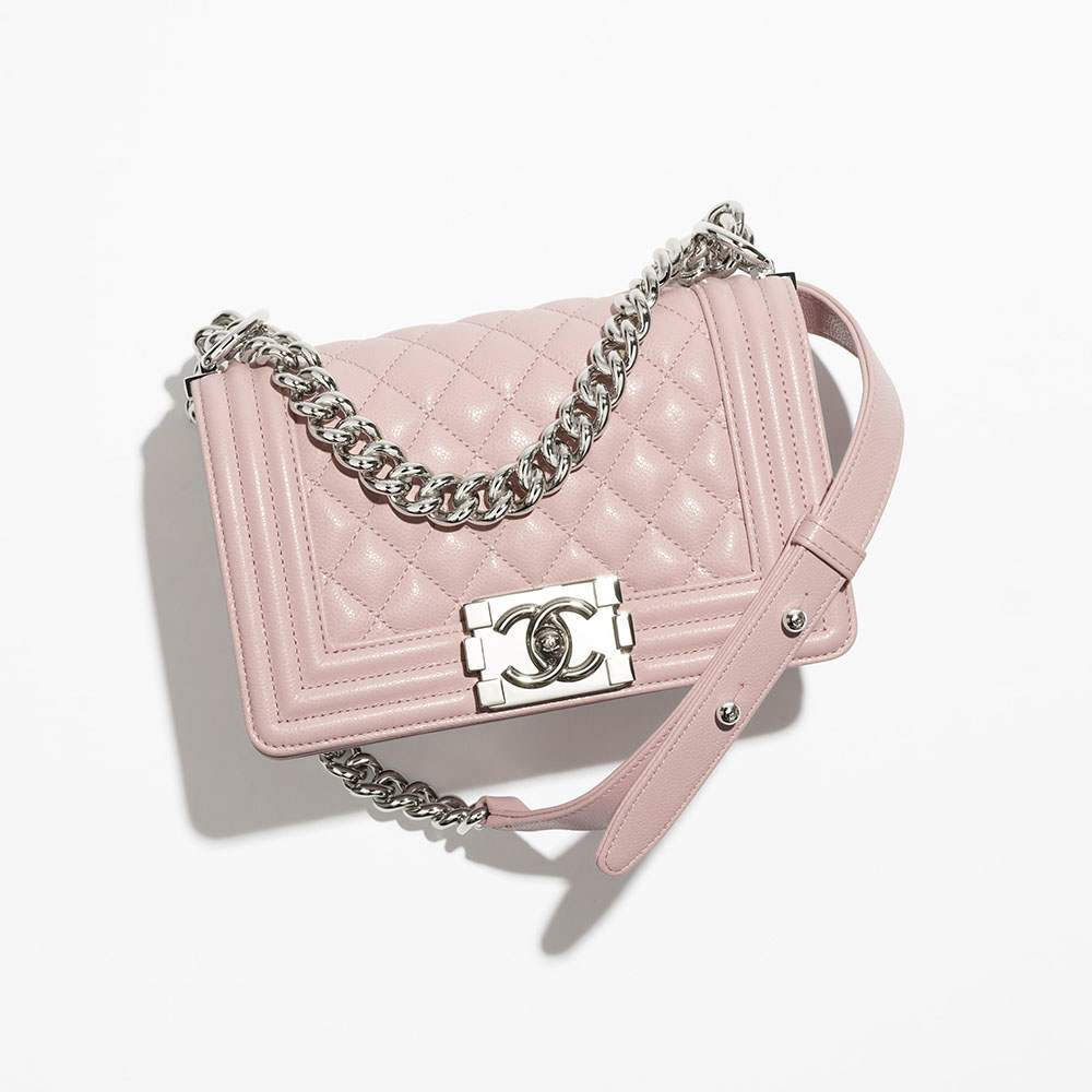 シャネル スーパーコピーBOY CHANEL スモール ハンドバッグ A67085 B15536 NU904 - 商品画像 5