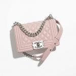 シャネル スーパーコピーBOY CHANEL スモール ハンドバッグ A67085 B15536 NU904 - 商品画像 3