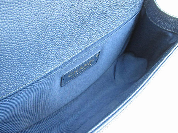 シャネルスーパーコピー ボーイシャネル チェーンショルダーバッグ レディース レザー ブルー A67086 - 商品画像 1