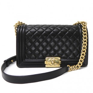 シャネルコピー BOY CHANEL チェーンショルダー ブラック A67086 ボーイシャネル・ハンドバッグ・ロングショルダー・2WAY - 商品画像 2