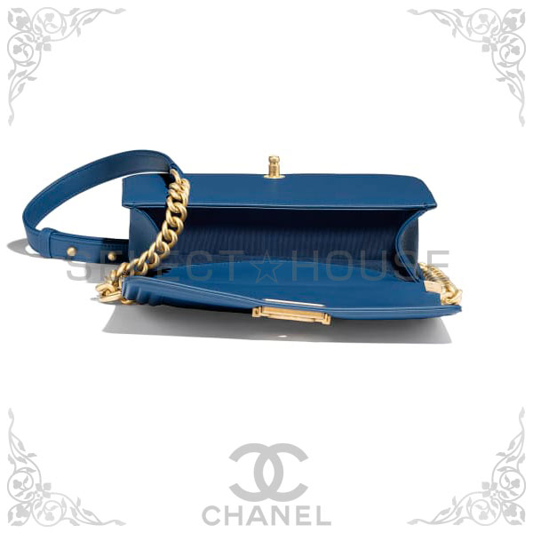 CHANELコピー シャネル BOY CHANEL ハンドバッグ 2019春夏コレクション ボーイシャネル SELECTHOUSE☆セレクトハウス ブルー A67086 Y09939 N0901 - 商品画像 6