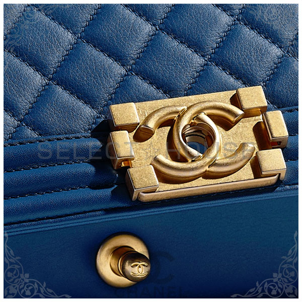 CHANELコピー シャネル BOY CHANEL ハンドバッグ 2019春夏コレクション ボーイシャネル SELECTHOUSE☆セレクトハウス ブルー A67086 Y09939 N0901 - 商品画像 4