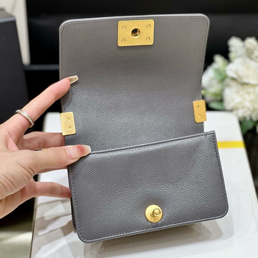シャネル スーパーコピー Mini LeBoy チェーンバッグ A67364 グレー - 商品画像 9