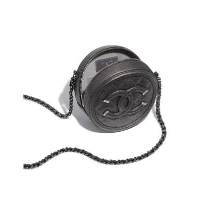 CHANELコピー シャネル 18AW バケットバッグ ブラック A81599 Y33345 0B858 ポーチ チェーンクラッチ - 商品画像 10