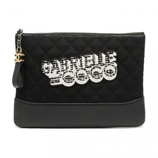 シャネルスーパーコピークラッチバッグスーパーコピー レディース CHANEL A84287 Y33101 C0229 ブラック ゴールド - 商品画像 2