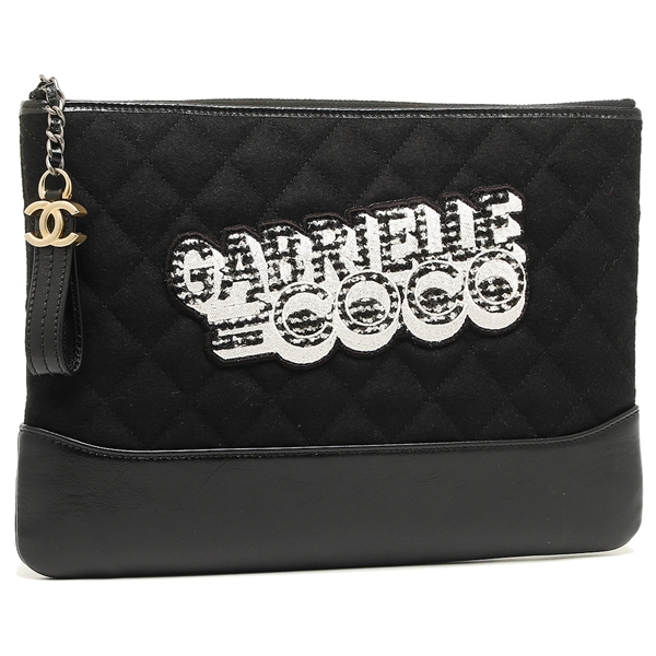 シャネルスーパーコピークラッチバッグスーパーコピー レディース CHANEL A84287 Y33101 C0229 ブラック ゴールド - 商品画像 1