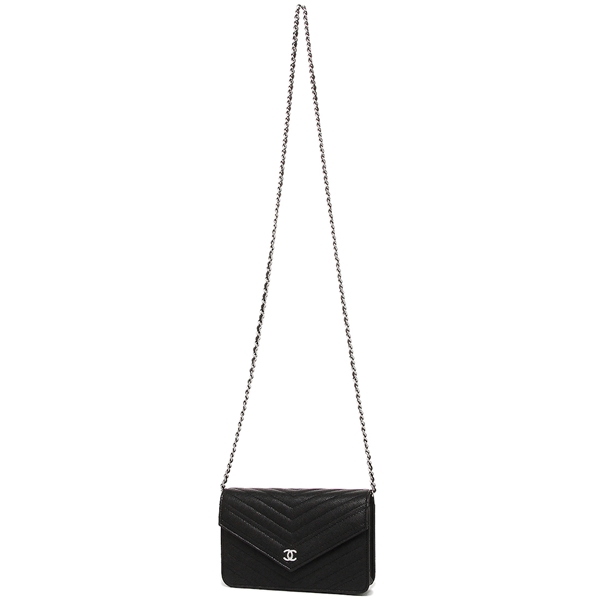 シャネルスーパーコピー ショルダーバッグ レディース CHANEL A84350 Y33119 94305 ブラック シルバー - 商品画像 3
