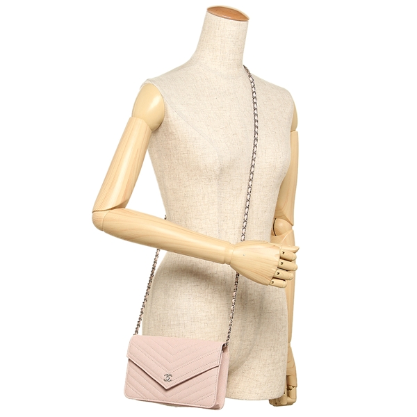 シャネルコピー ショルダーバッグ レディース CHANEL A84350 Y33119 4B032 ピンク シルバー - 商品画像 8