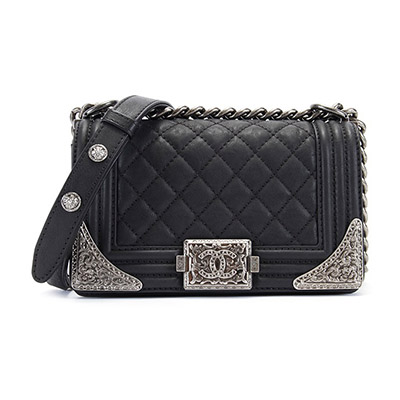 シャネルスーパーコピー CHANEL バッグ レディース ショルダーバッグ ボーイシャネル ココマーク ブラック A90422 Y08804 BLACK - 商品画像 3