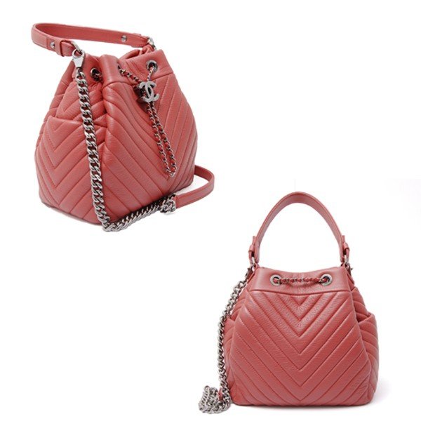 シャネルスーパーコピー CHANEL 2WAYチェーンショルダーバッグ Vステッチ シェブロン A91273 ピンク - 商品画像 2