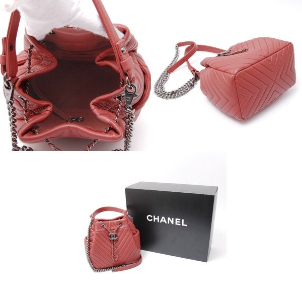シャネルスーパーコピー CHANEL 2WAYチェーンショルダーバッグ Vステッチ シェブロン A91273 ピンク - 商品画像 4