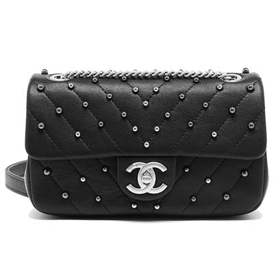 シャネルコピー ショルダーバッグ レディース CHANEL A91954 Y82679 94305 ブラック シルバー - 商品画像 7