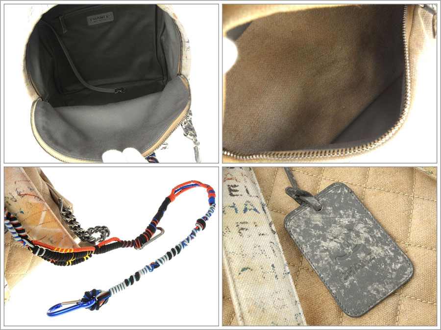シャネルコピーCHANELバッグ リュック プリント キャンバス パック ココマーク 2014春夏コレクション A92352 - 商品画像 2
