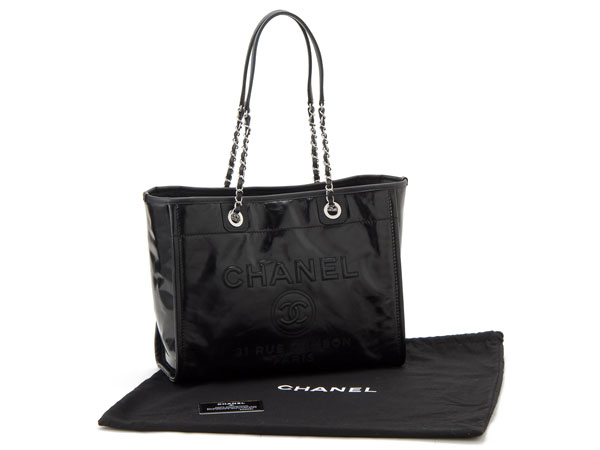 シャネル CHANEL トートバッグ A93257-Y60500-94305 ドーヴィル チェーン ブラック - 商品画像 4