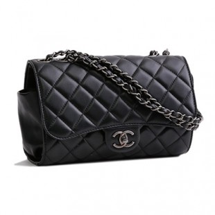 CHANELスーパーコピーブランド シャネル マトラッセ・カーフスキン・SILVER金具・巾着型・2WAYチェーンショルダー・ハンドバッグ(ブラック×シルバー) A94146 Y09216 94305 - 商品画像 1