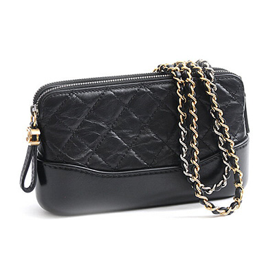 シャネルコピー CHANEL ガブリエル チェーン クラッチ レディース ショルダーバッグ チェーンウォレット 2WAYバッグ ブラック ゴールド×シルバー A94505 - 商品画像 5