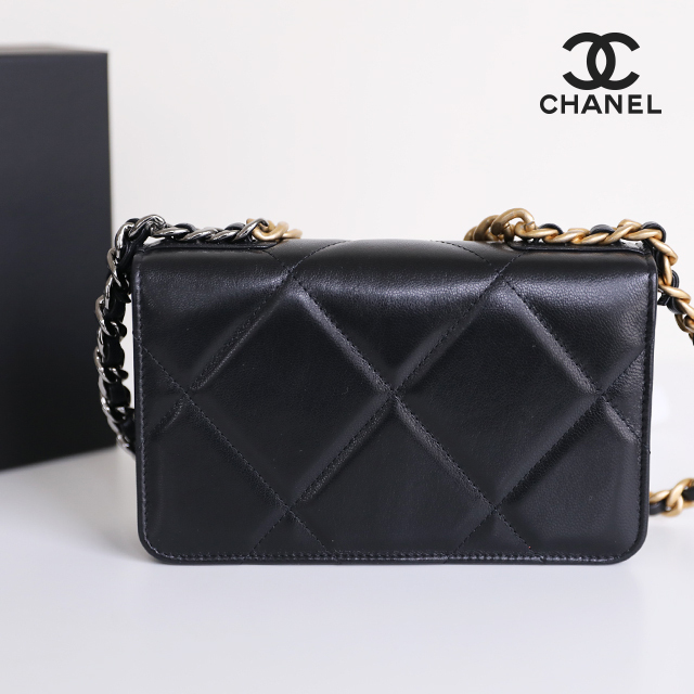 CHANEL シャネル19 チェーンウォレット ショルダーバッグ AP0957 B01564 94305 - 商品画像 6
