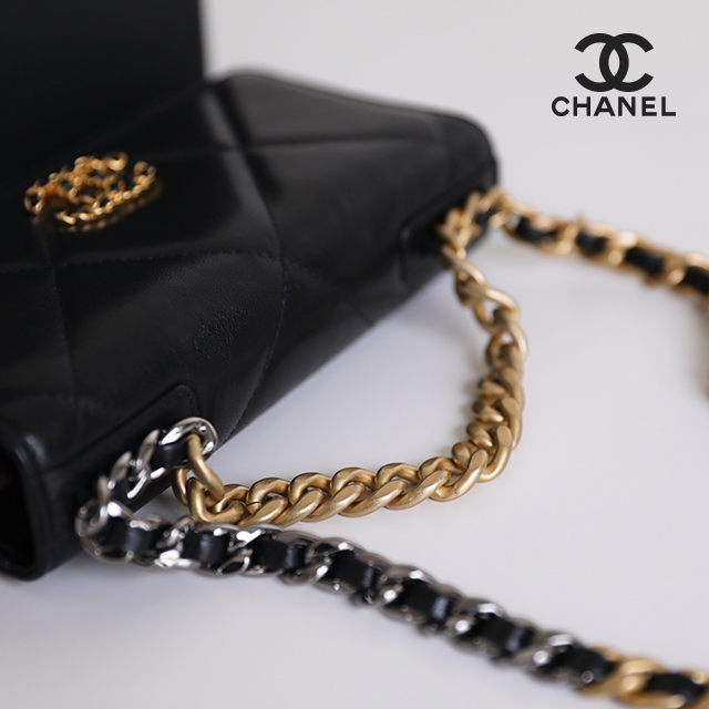 CHANEL シャネル19 チェーンウォレット ショルダーバッグ AP0957 B01564 94305 - 商品画像 3