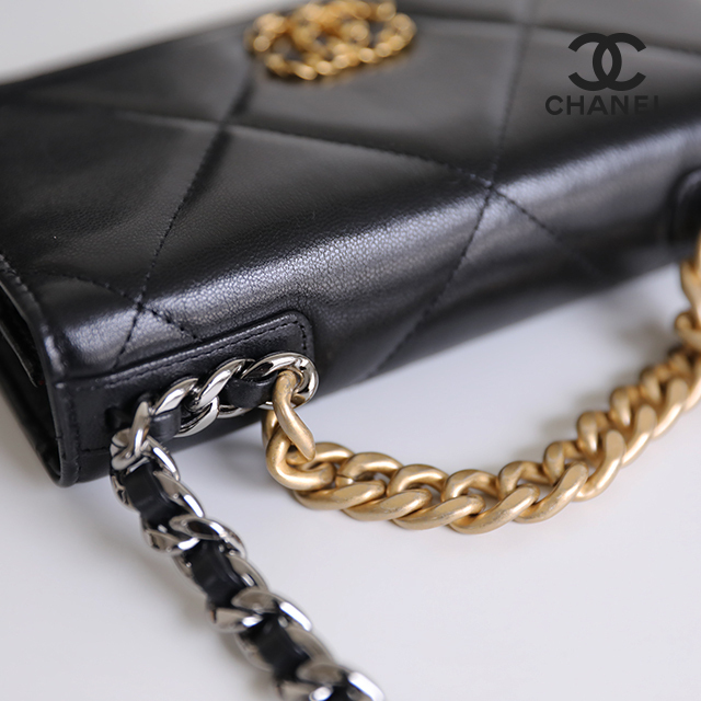 CHANEL シャネル19 チェーンウォレット ショルダーバッグ AP0957 B01564 94305 - 商品画像 5