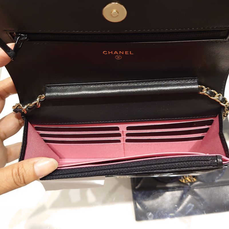 シャネルスーパーコピー CHANEL チェーンウォレット ゴートスキン ホワイト AP2020 B05132 94305 - 商品画像 1