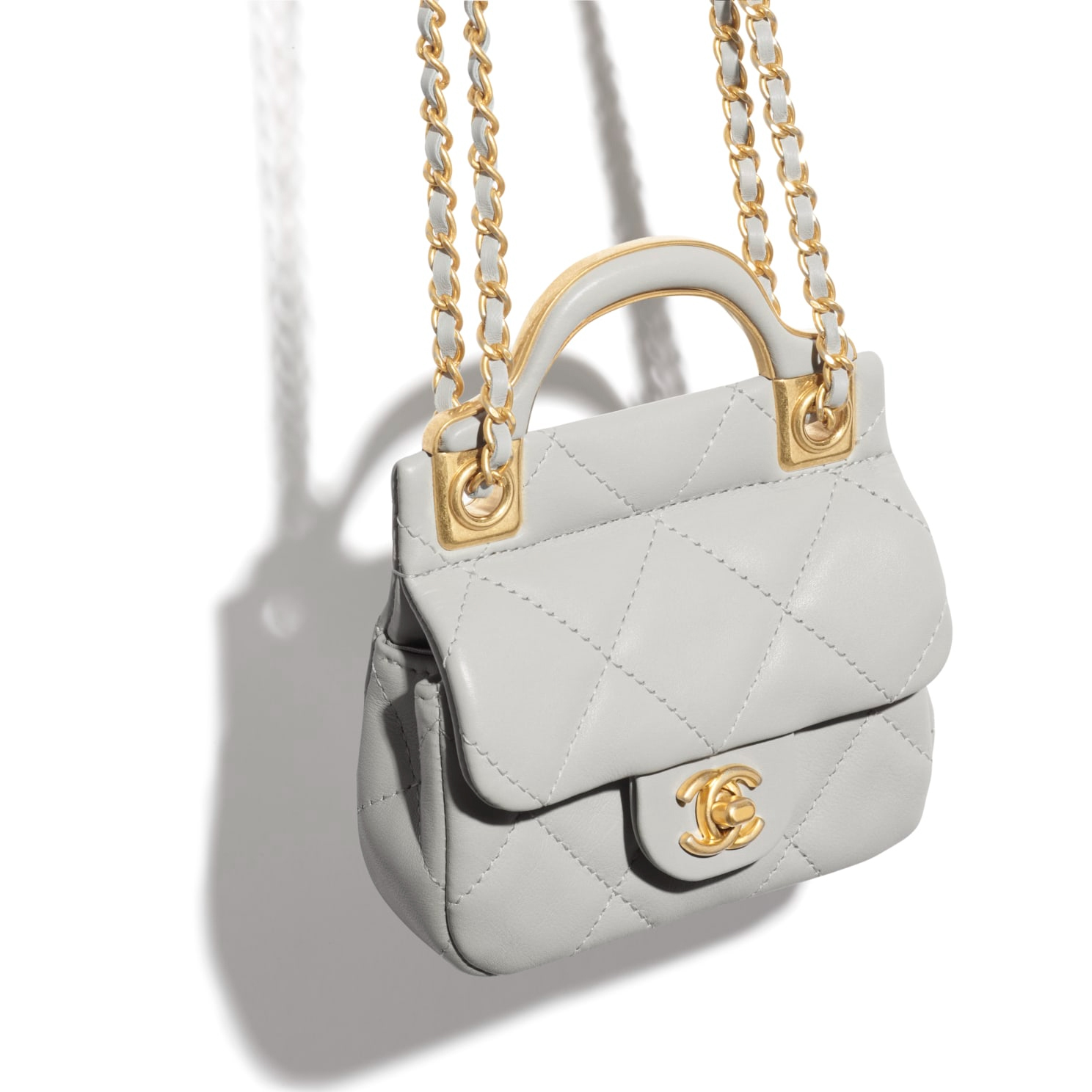 スーパーコピーシャネル CHANEL ミニショルダーバッグ チェーンウォレット AP2271 B05832 NC634 - 商品画像 5