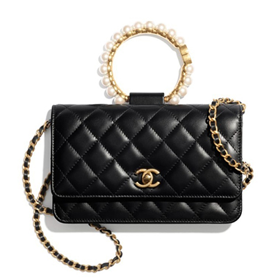 シャネル CHANEL チェーンウォレット ショルダーバッグ ブラック AP2272 B05945 94305 - 商品画像 4
