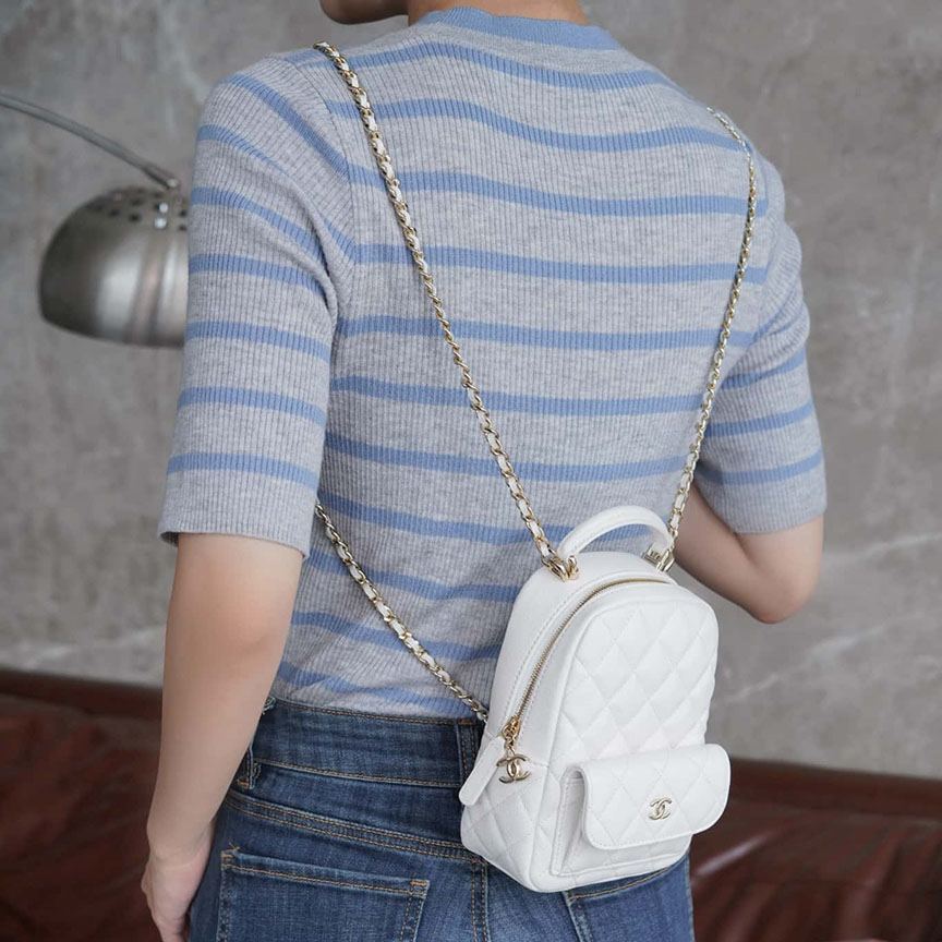 シャネル スーパーコピー クラシック ミニ バックパック AP3753 - 商品画像 4