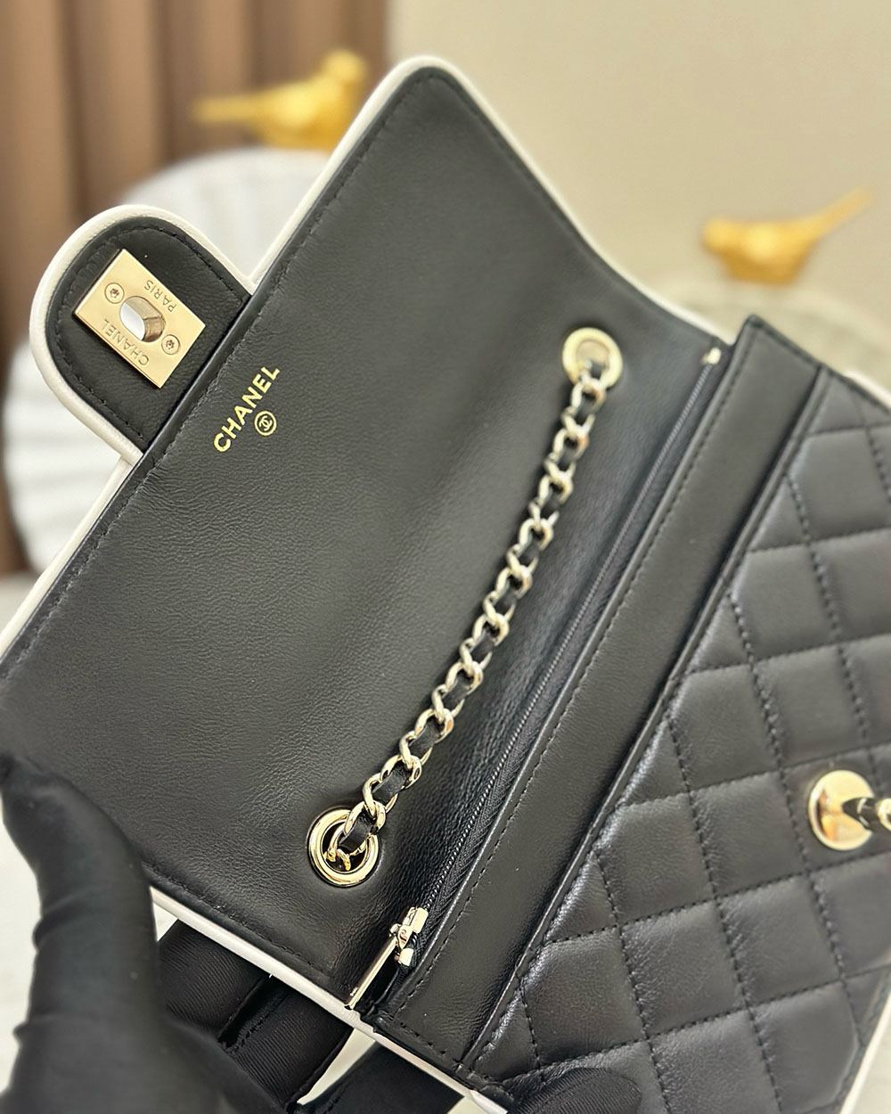 CHANEL スーパーコピー チェーンウォレット バイカラー バッグ AP4511 - 商品画像 5