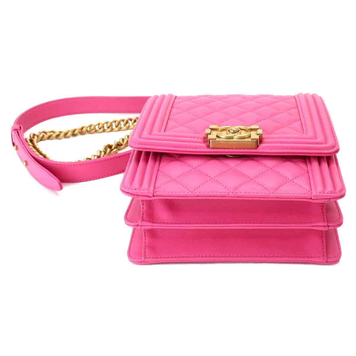 シャネル CHANEL BOY CHANEL ハンドバッグ ショルダーバッグ AS0130 B00110 N0432 - 商品画像 5