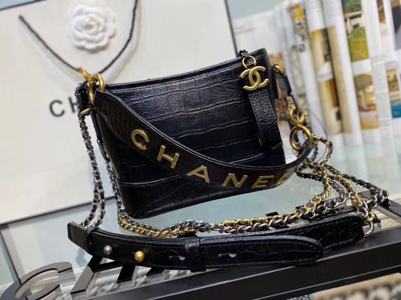 シャネルコピー CHANEL スモールバッグ GABRIELLE de CHANEL ブラック AS0865 B00815 94305 - 商品画像 8