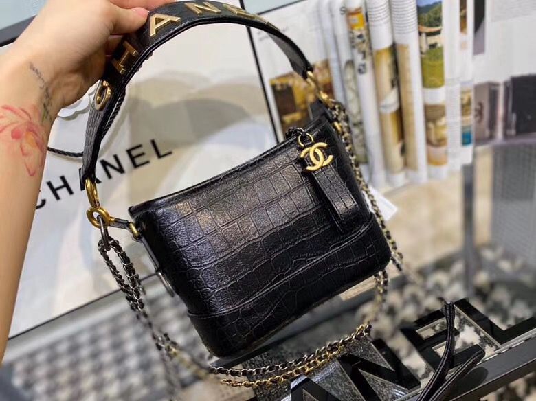 シャネルコピー CHANEL スモールバッグ GABRIELLE de CHANEL ブラック AS0865 B00815 94305 - 商品画像 6