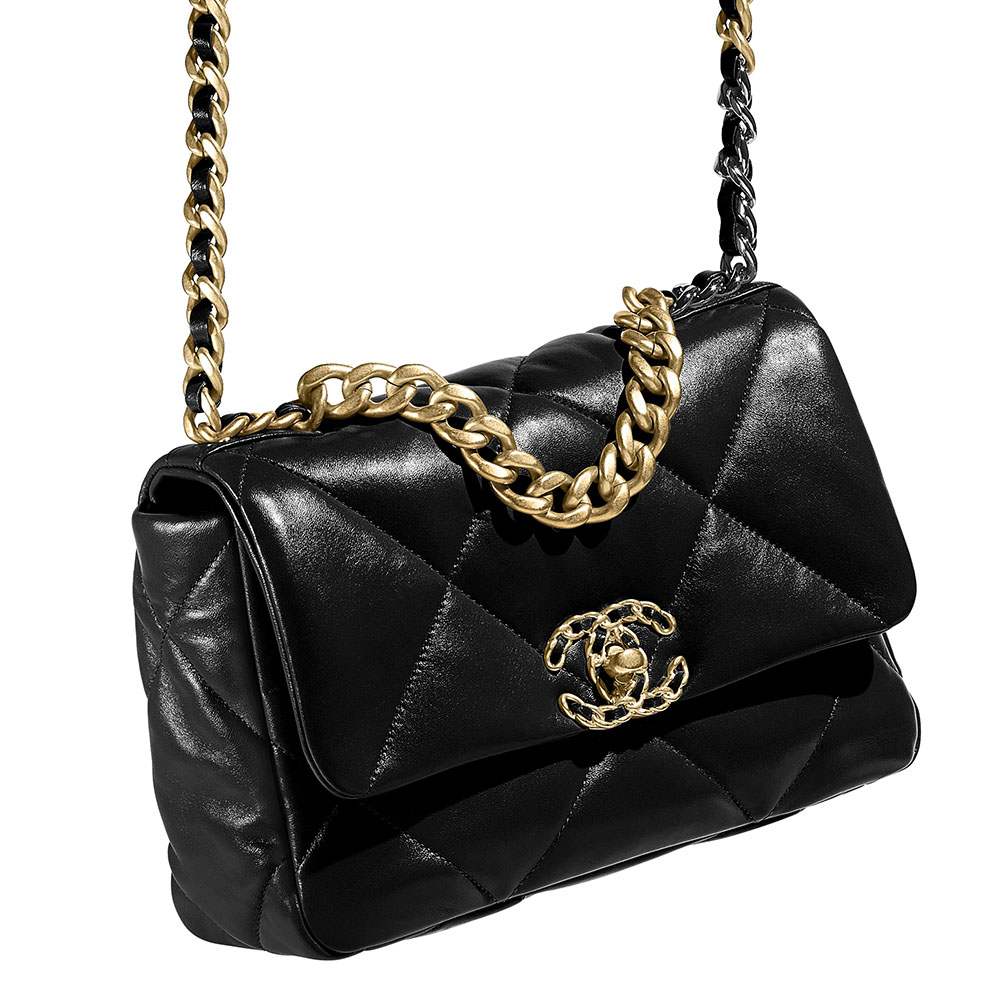 シャネル スーパーコピー CHANEL 19 ハンドバッグ ブラック AS1160 B04852 94305 - 商品画像 1