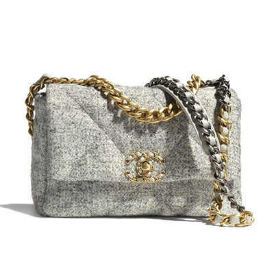 シャネルスーパーコピー chanel19 フラップ ショルダーバッグ チェーンバック AS1160 B05955 MG760 - 商品画像 3