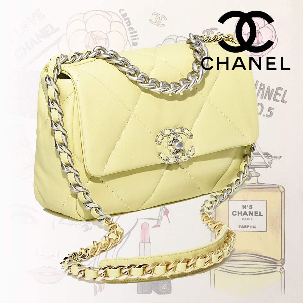 シャネル スーパーコピー CHANEL 19 ハンドバッグ イエロー AS1160 B07327 NS835 - 商品画像 8