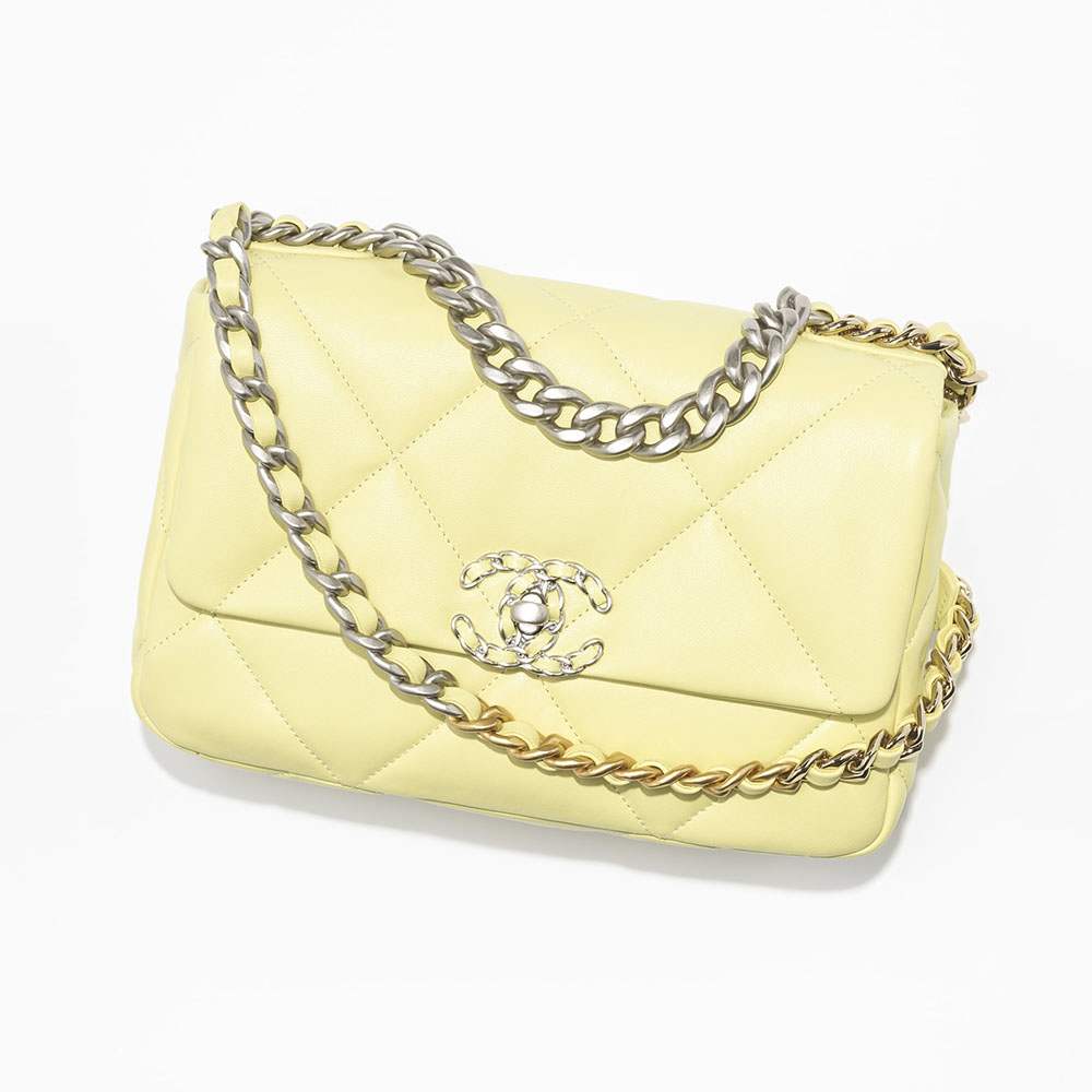 シャネル スーパーコピー CHANEL 19 ハンドバッグ イエロー AS1160 B07327 NS835 - 商品画像 4
