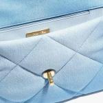シャネル スーパーコピー CHANEL 19 ラージ ハンドバッグ ブルー & ライトブルー AS1161 B15082 NT300 - 商品画像 9