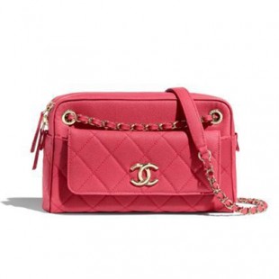 シャネル CHANEL ショルダー バッグ カメラ ケース スモール キャビア CC AS1367 B01937 N5328 - 商品画像 2