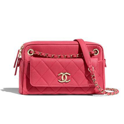 シャネル CHANEL ショルダー バッグ カメラ ケース スモール キャビア CC AS1367 B01937 N5328 - 商品画像 8